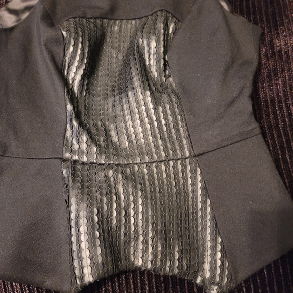 JayGodfrey Dressy top with Sequin front, and full zip in back !!! - Picture 3 of 8